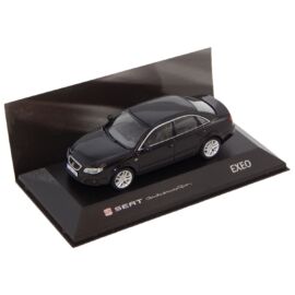 Seat Exeo Sedan Magic Black Dealer packaging modell autó 1:43