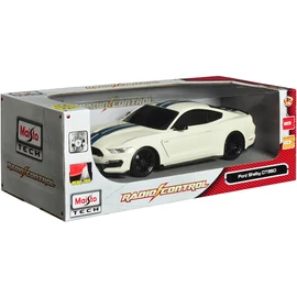 Ford Shelby GT350 fehér/kék R/C távirányítós autó 1:14