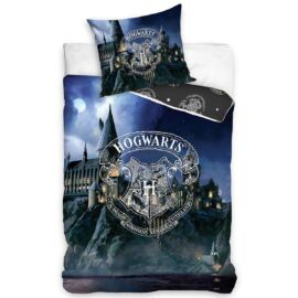 Harry Potter 'Roxforti házak, holdfény' ágyneműhuzat szett 140 x 200 + 70 x 90 cm