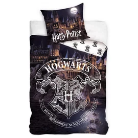 Harry Potter 'Roxfort fényei' ágyneműhuzat szett 140 x 200 + 70 x 90 cm