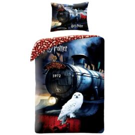 Harry Potter 'Roxfort Express' ágyneműhuzat szett 140 x 200 + 70 x 90 cm