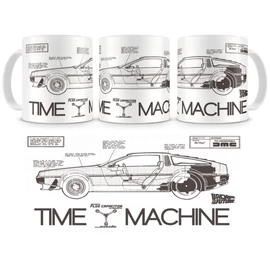 Vissza a Jövőbe Time Machine, Flux capacitor bögre 315 ml