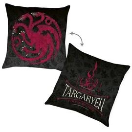Trónok harca House Targaryen fire & blood díszpárna 40 x 40 cm