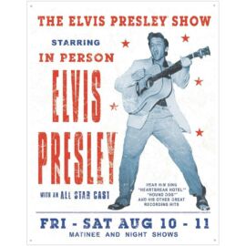 Elvis Presley Show fémplakát 31,5 x 40,5 "TACD1197"