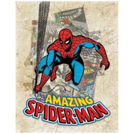 Spiderman-Cover Splash fémplakát 31,5 x 40,5 cm "TACD2210"