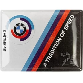 BMW A Tradition of speed dombornyomott fémplakát 40 x 30 "23312"