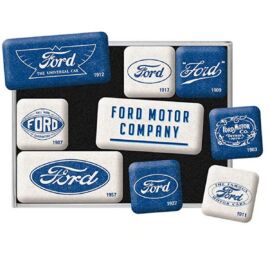 Ford "Logo Evolution" mágnes-szett  9 x 7 cm