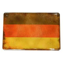 Germany dombornyomott fémplakát 30 x 20 cm 