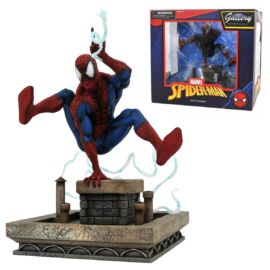Pókember figuraszobor 90s Spider-Man Gallery dioráma 20 cm
