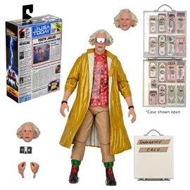 Back to the Future ultimate Doc Brown 'The 35th anniversary' figura 18 cm