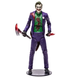 Mortal Kombat 11 The Joker Killer smile Bloody splattered figura 18 cm