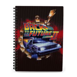 Back to the Future II poszter 3D hatású A5 notesz