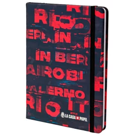 A nagy pénzrablás 'Money Heist' A5 notesz