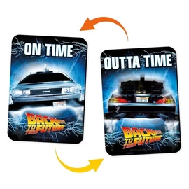 Back to the Future On time kétoldalas mosogatógép-mágnes