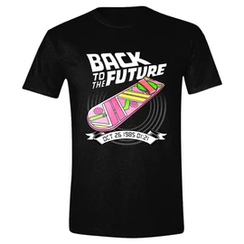 Back to the Future Hoverboard uniszex póló, fekete, 2023