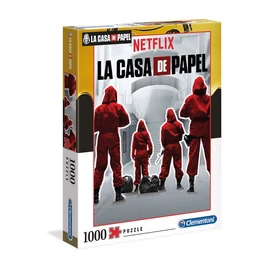 A nagy pénzrablás 'Money Heist' ,1000 db-os puzzle 50 x 69 cm