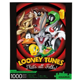 Bolondos dallamok Looney Tunes That's all Folks jigsaw 1000 db-os puzzle 49 x 67 cm