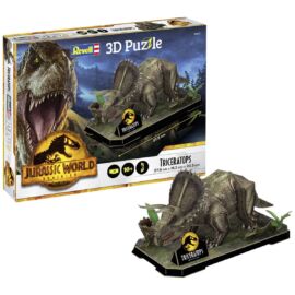 Jurassic World Dominion Triceratops 44 db-os 3D puzzle 37,9 cm