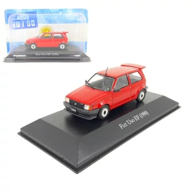 Fiat Uno EF (1990) piros modell autó 1:43