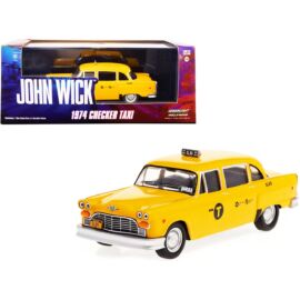 1974 Checker Taxi "John Wick 3" modell autó 1:43