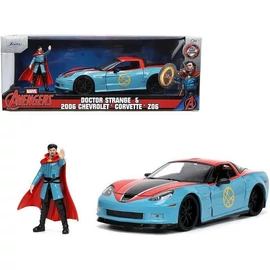 Doctor Strange & 2006 Chevrolet Corvette Z06 "Marvel Avengers" szett modell autó 1:24