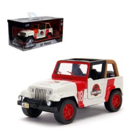 Jeep Wrangler #18 Jurassic World modell autó 1:32