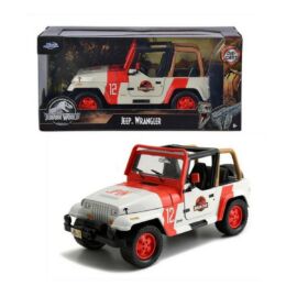 Jeep Wrangler #12 Jurassic World modell autó 1:24 