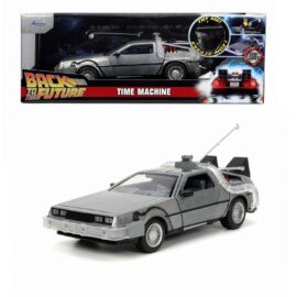 Back To The Future Delorean part 1 including lights modell autó 1:24