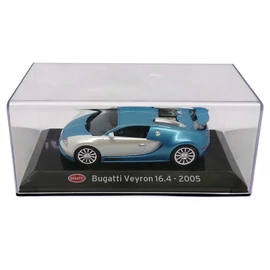 Bugatti Veyron 16.4 - 2005 kék/pearl fehér modellautó 1:43