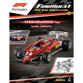Ferrari 126 C2 -1982 Mario Andretti #28 modell autó 1:43