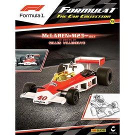 McLaren M23 -1977 Gilles Villeneuve #40 modell autó 1:43