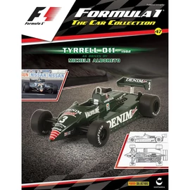 Tyrrell 011 -1982 Michele Alboreto #3 modell autó 1:43