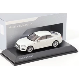 Audi A5 Coupé 2017 modell autó 1:43 Glacier White