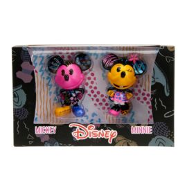 Disney Mickey & Minnie designer Exclusive 10 cm fém figura szett