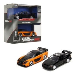 Fast & Furious Legacy Series Pack Heist Honda Civic EJ1 & Han's Mazda RX-7 modellautó 1:32