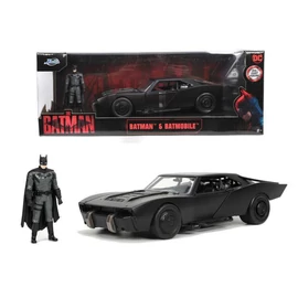 The Batman 2022 Batman & Batmobile szett modell autó 1:24