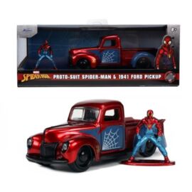 Proto-Suit Spider-Man & 1941 Ford Pickup modell autó 1:32