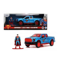 Superman & 2017 Ford F-150 Raptor modell autó 1:32