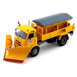 PEGASO 3040 hóekével sárga/szürke modell autó 1:43 (20,5 cm)