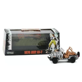 1976 Jeep.CJ-7 "Ace Ventura When Nature Calls 1995" fehér/fekete modell autó 1:43