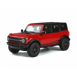 Ford Bronco 4 Doors Wildtrack Bi-Color 2021 piros modell autó 1:18