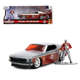 Star Lord & 1969 Ford Mustang modell autó 1:32