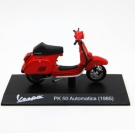 Vespa PK 50 Automatica (1985) piros modell  1:18