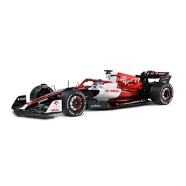 F1 Alfa Romeo C42 #77 fehér/piros Emilia Romagna GP 2022 V.Bottas modell autó 1:18