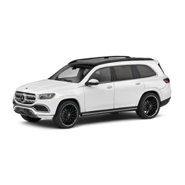 Mercedes Benz GLS with Amg wheels 2020 fehér modell autó 1:43