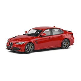 Alfa Romeo Giulia Quadrifoglio Solid piros 2019 modellautó 1:43