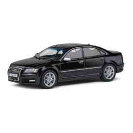 Audi S8 D3 5.2l -V10 2010 fekete modell autó 1:43
