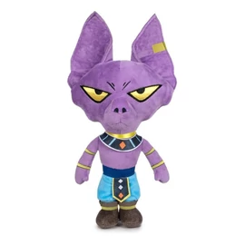 Dragon Ball Super Beerus plüss 22 cm, lila-sárga-világoskék