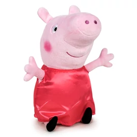 Peppa malac classic satin plüss 31 cm, rózsaszín-piros