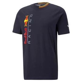 Puma Red Bull Racing big logo Night Sky férfi póló, kék, 2022